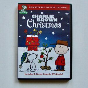 A Charlie Brown Christmas DVD Remastered Deluxe Edition Peanuts Snoopy